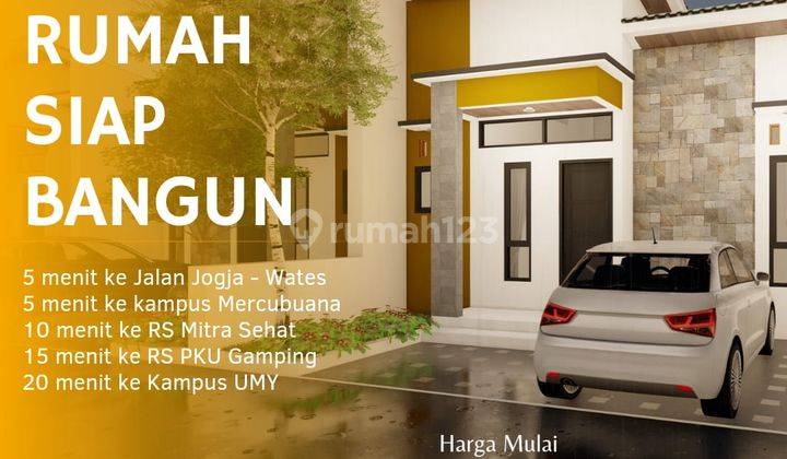  Rumah Murah Dekat Jl Jogja Wates Di Sedayu Bantul 2