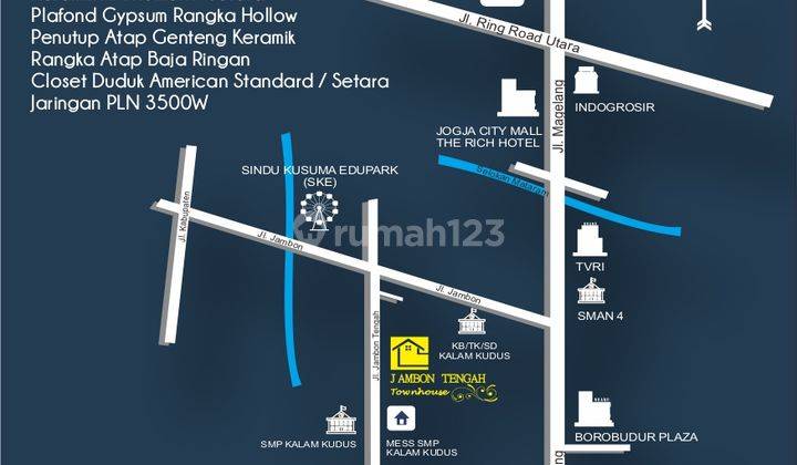 RUMAH 2 LANTAI MURAH DEKAT TVRI YOGYAKARTA 4