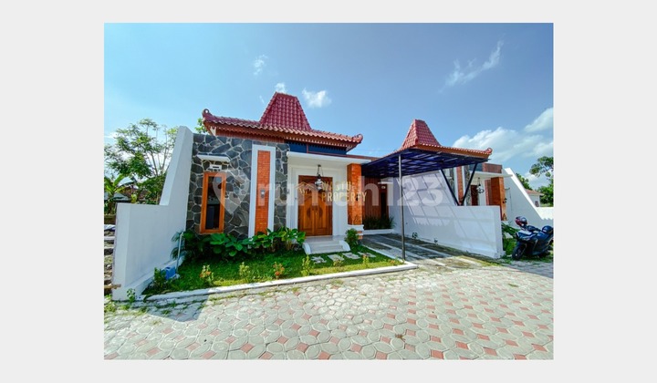 Rumah Etnik Estetik di Kawasan Prambanan, Siap Langsung Huni