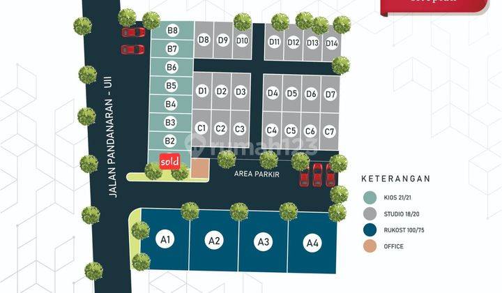 KIOS MURAH LOKASI STRATEGIS DI NGAGLIK SLEMAN 2