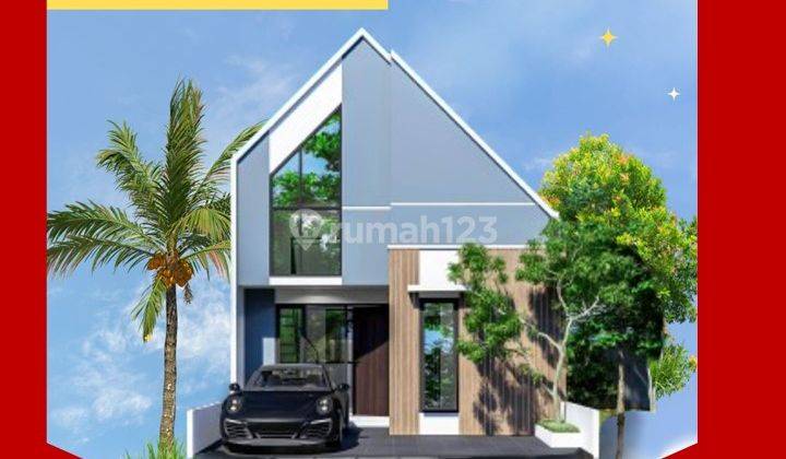 Beli Minggu Ini Diskon 50 Juta, Rumah 3 Kamar Konsep Mezzanine Dekat Kampus Ut Pondok Cabe 2