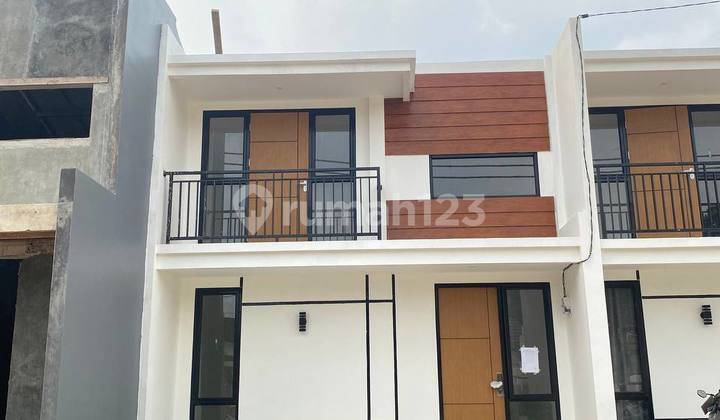 Rumah Baru Ready 3Km Stasiun Depok Lama Konsep Balkon Dan Mezzanine 400jtan 