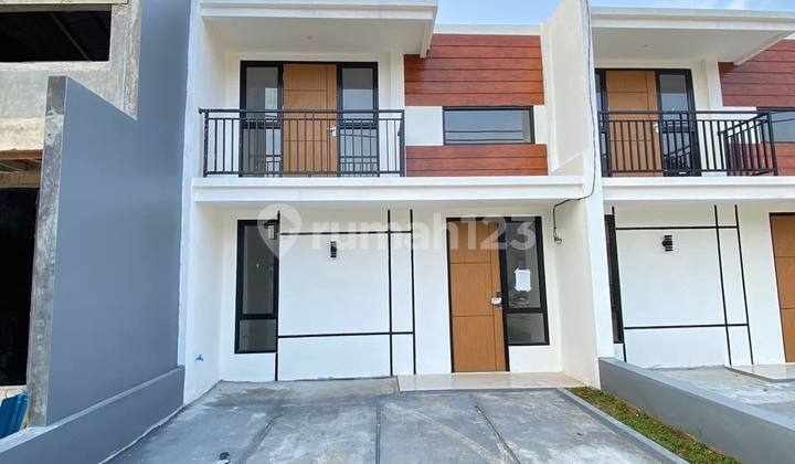 Rumah Ready Baru 3km Stasiun Depok Lama Konsep Balkon Dan Mezzanine