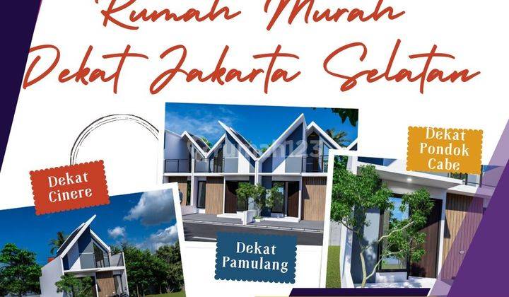 Promo Rumah Murah 195 Juta , Akses Mobil, Dekat Tol Pamulang 1