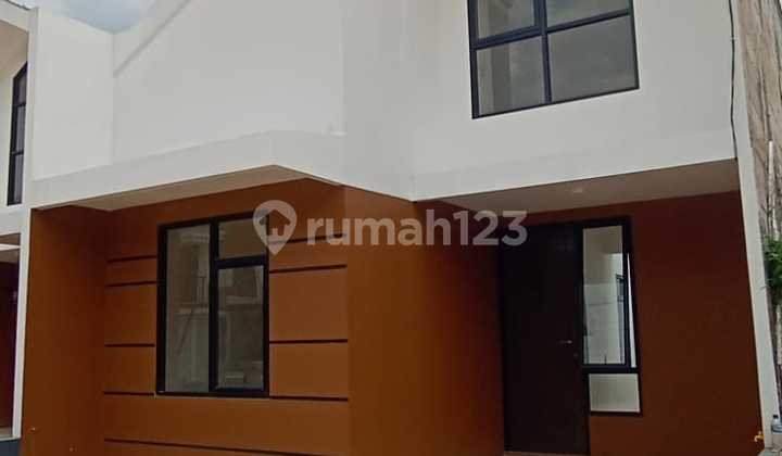 Rumah Baru Ready 10 Menit Stasiun Depok Lama Tampak 2 Lantai Harga 1 Lantai