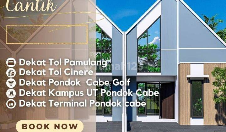 Beli Sekarang Mumpung Harga Diskon, Rumah Mezzanine 399 Juta, Lokasi Strategis Dekat Ciputat, Cinere, & Universitas Terbuka! 1