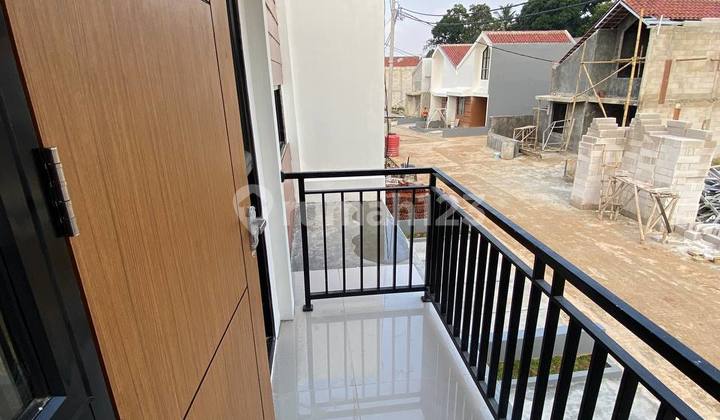 Rumah Baru Siap Huni 3Km Stasiun Depok 400jtan Konsep Balkon Dan Mezzanine 2