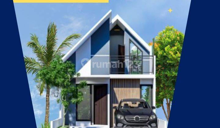 Beli Bulan Ini Diskon 30 Juta, Rumah 2 Kamar Konsep Balkon Rooftop Dekat Pondok Cabe Golf 1