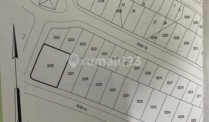Land for Sale, Hook Position, Citrasun, Bukit Sari, Semarang 2