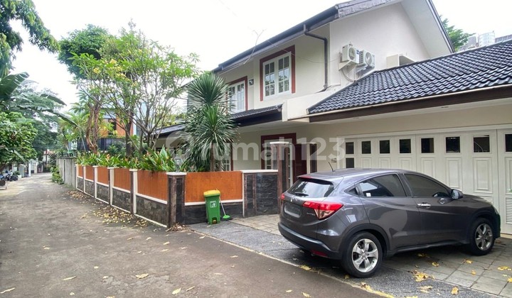 For Rent Nice Tropical House with Patio & Back Terrace in Quiet Area, Cilandak Ampera is Near To NIS 2