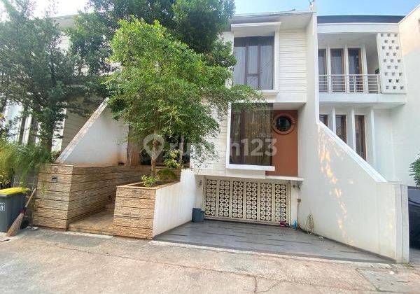 Rumah Minimalis Modern Di Townhouse Lebak Bulus Dekat Shabuhaci 1