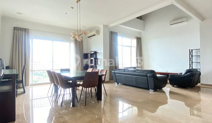 Disewa Apartment Senayan Residence Junior-Penthouse 2 Lantai, dengan Best View Golf And Residence Area