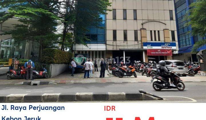 RUKO 3 UNIT GANDENG DI PINGGIR JL.RAYA PERJUANGAN KEBON JERUK DEKAT RCTI 1