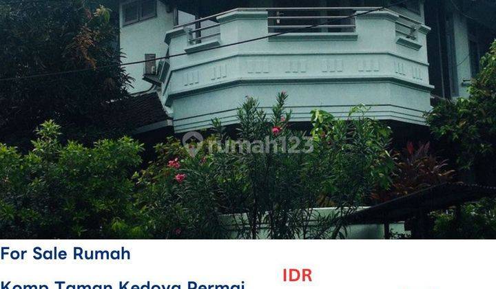 Rumah Hoek Di Perumahan  Kedoya Permai 2 Lantai Shm Jakarta Barat 1