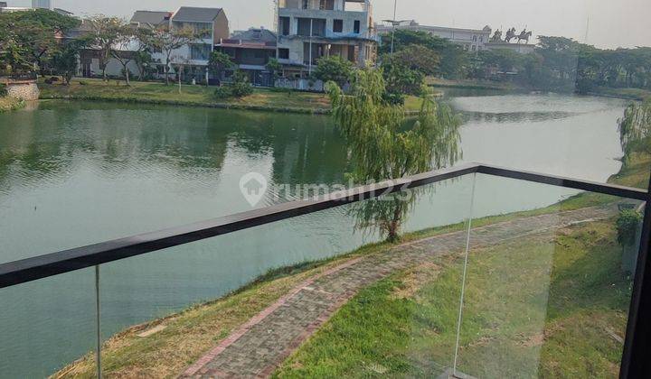 Rumah Mewah Hadap Danau Langsung Full Furnish Dekat Toll Karang Tengah 1