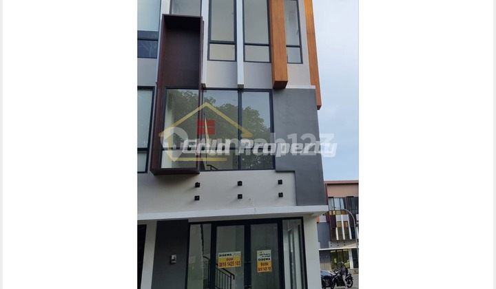 Ruko Hook 3 Lantai Hadap Jalan Samping Kampus Atmajaya BSD Baru Dibangun  1