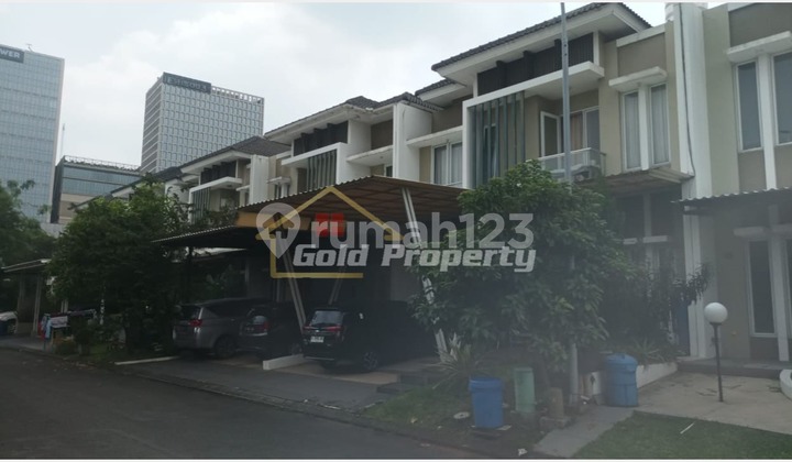 Rumah Cluster Gading Serpong Jalan Boulevard Lokasi Strategis Dekat Rumah Sakit, Mall SMS 2