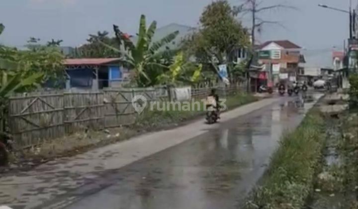 Dijual Tanah Pinggir Jalan Raya Cocok Dibangun Cluster Perumahan Atau Gudang  Dekat Harapan Jaya Tarumajaya Bekasi  2