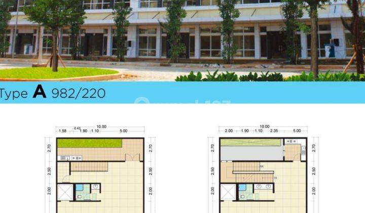 Disewakan Murah Gedung Perkantoran 5,5 LT 1000m2 Ada Lift Strategis Jalan Utama Bulevard Harapan Indah  2