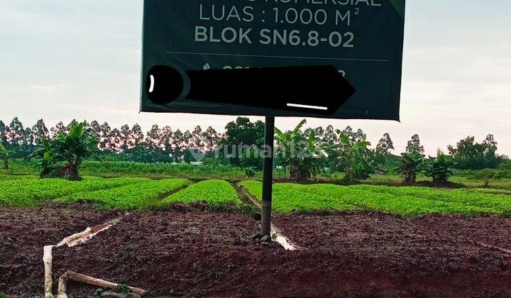 Tanah Strategis pinggir jalan utama  di SCBD Harapan Indah  4