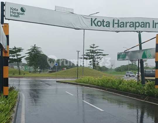 TANAH  EMAS LOKASI STRATEGIS COCOK GEDUNG/ SHOWROOM JALAN RAYA UTAMA HARAPAN INDAH TERHUBUNG SUMARECON CROWN GADING 8