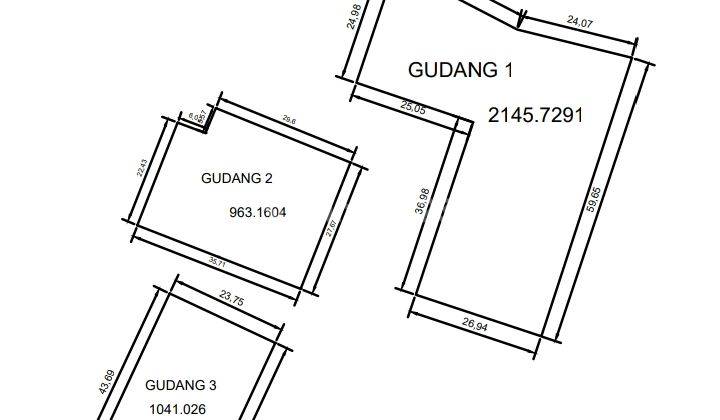 Gudang Strategis 1000m2 Paling Murah di Kranggan Citeureup Bogor  5