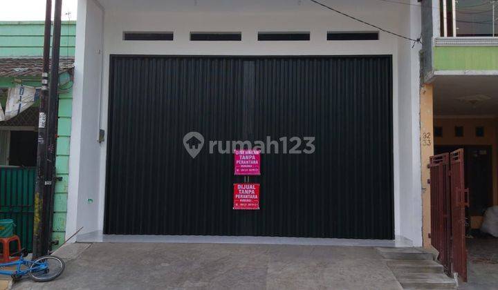 Ruko Murah Baru Bagus Tinggi Plong Toko Sembako/Furniture/Showroom Pinggir Jalan di Alamanda Regensi Bekasi 1