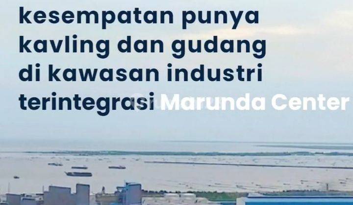 Tanah Di Marunda Center 10.000m2 Tersedia Kav 2000m2 Cocok Pool Container Dekat Pelabuhan Marunda Bekasi 2