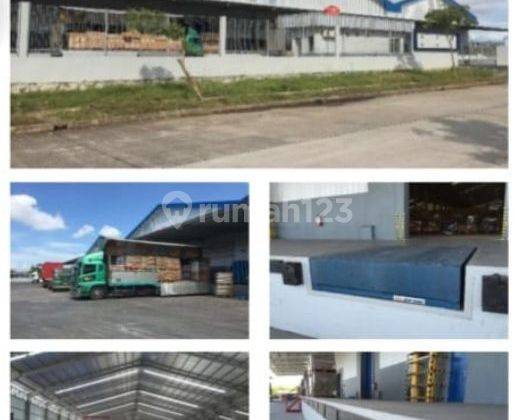 Gudang Modern Electric Loading dock LB 5000m2 LT 1 Ha Tinggi Ceiling 15m Kawasan Industri Delta Silikon Cikarang Jawa Barat 1