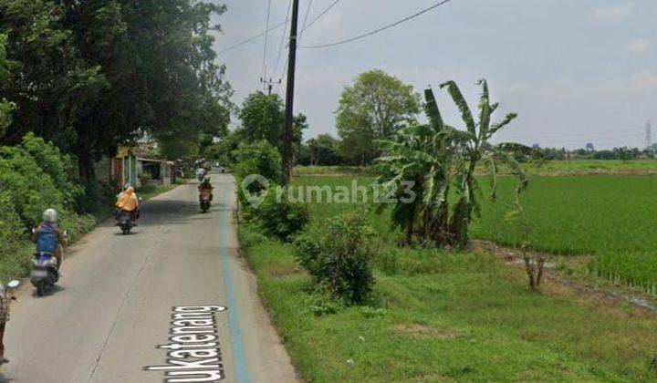 Tanah Murah Strategis  22 Ha-50 Ha Cocok Cluster Perumahan/Kawasan Pergudangan Pinggir Jalan Raya Sukawenang Bekasi 1