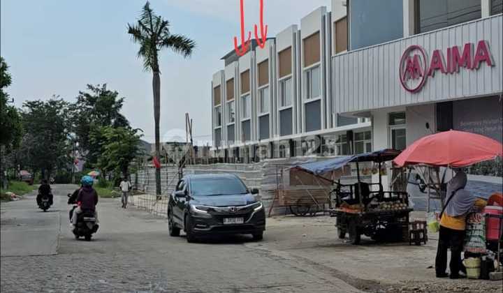 Disewa Ruko Baru Gandeng Cocok Kuliner/showroom/laundry Ramai Sekali Strategis Di Jalan Utama Perumahan & Wisata Anak Alamanda Regency Tambun Bekasi 1