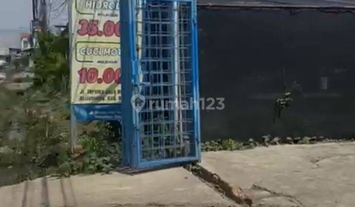 Tanah Komersil 11 ha pinggir jalan di Jl Raya Taruma jaya bekasi 2