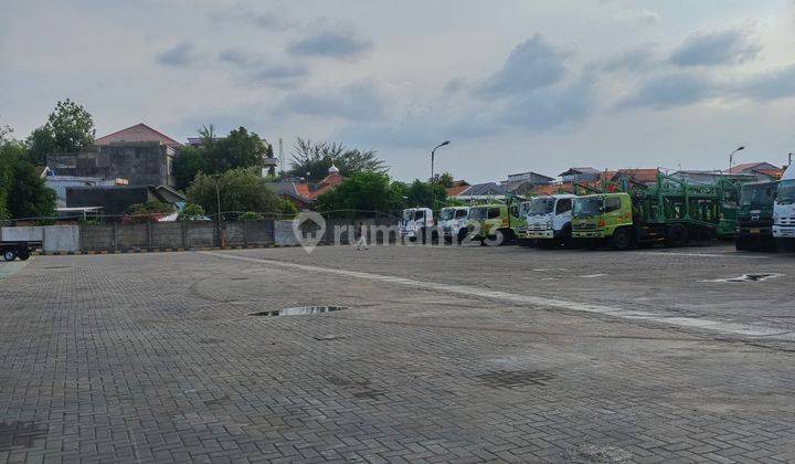 Lahan Murah  Strategis 2 ha pinggir Jalan Kontur Paving Block Jl Raya  Sultan Agung Bekasi  2