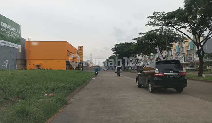 Kavling Stragis Pinggir Jalan Utama 1460 M Harga 35 Rb/ Mtr Sisa 4 Unit Cocok Bisnis Kuliner/resto/gym/ Lapangan Pusat Bisnis Usaha Harapan Indah Bekasi 1