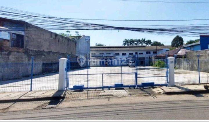 Gudang Strategis Lokasi Cantik Stnd Alone B 900m2 Jalan Raya Cimanggis Depok  1