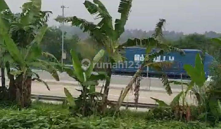 Tanah di Cigombong Kabupaten Bogor Lokasi Nempel Ke Jalan Tol, Ls 1