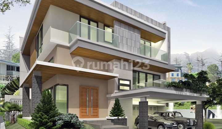 Jual Rumah Hook Bangunan Mandiri Split Level, The Eminent BSD Ade