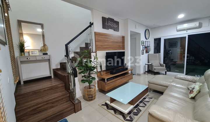 Nice House Facing Park in Savia Nusaloka Nusa Loka Bsd City 2