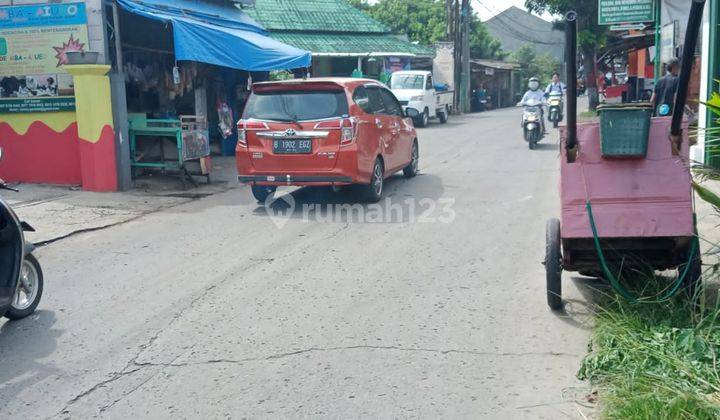 Dijual tanah 90 m di pinggir jalan utama Jl. M.Natsir Cilodong Depok  2