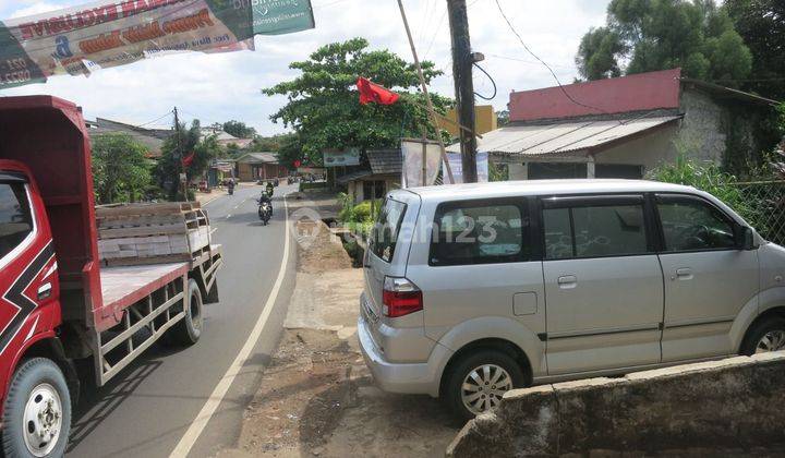 Dijual tanah lokasi di pinggir jalan utama Jl. H. Muchtar, Sawangan Kota Depok 2