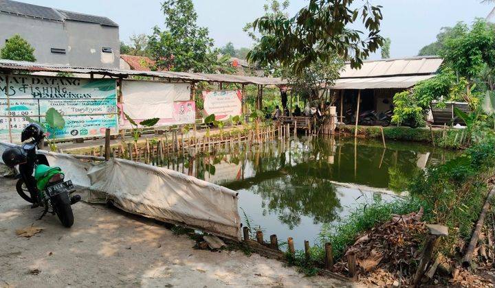 Dijual pemancingan masih aktif/buka akses mobil di pondok Rajeg Cibinong  2