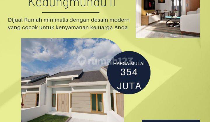 Rumah Shm Lengkap Kondisi Baru Di Jalan Kedungmundu 1