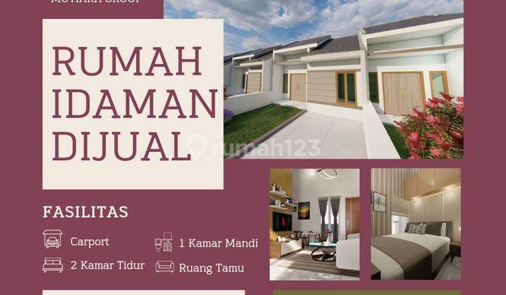 Rumah di Kedungmundu Hadap Utara SHM 1