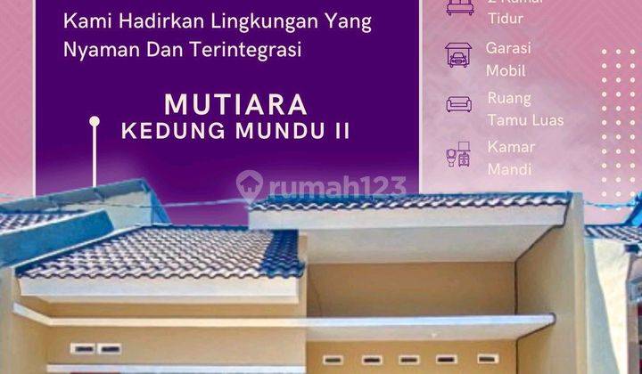  Rumah Strategis Konsep Modern Minimalis Di Kedungmundu 1