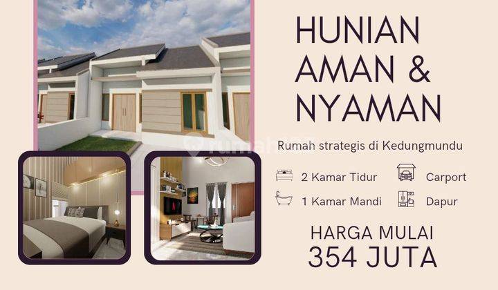 Rumah Baru SHM Utara Di Kedungmundu 1