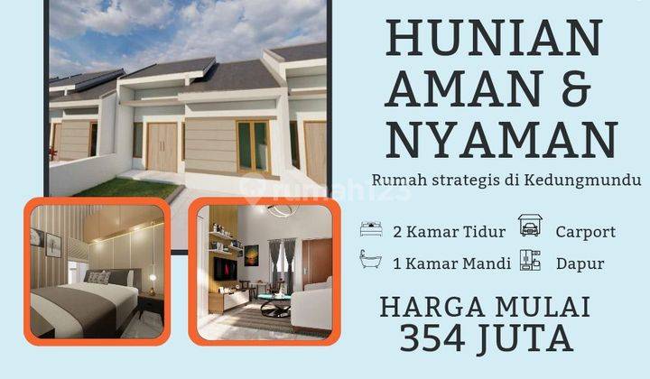 Rumah Di Jalan Kedungmundu Hadap Utara Shm Kondisi Baru 1