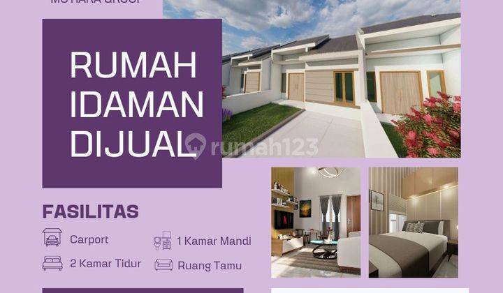 Rumah Di Jalan Kedungmundu Kondisi Baru Hadap Utara Shm 1