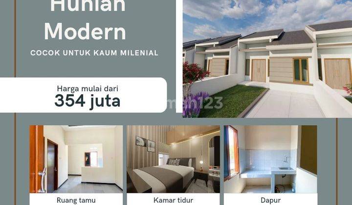 Rumah Shm Lengkap Hadap Utara Di Jalan Kedungmundu 1