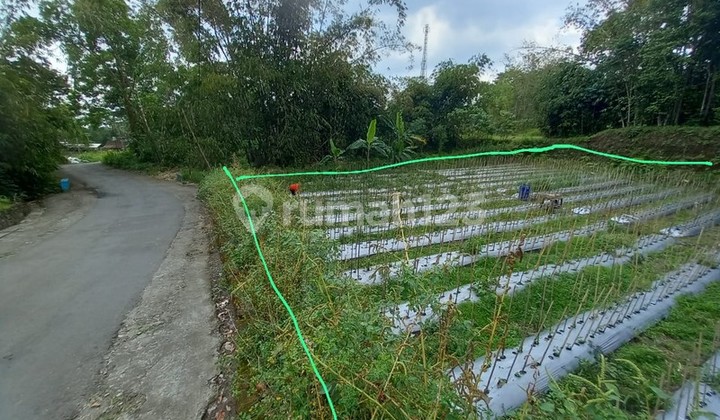 Land Area 1000 Square Meters, Strategic Location in Cangkringan Sleman Area