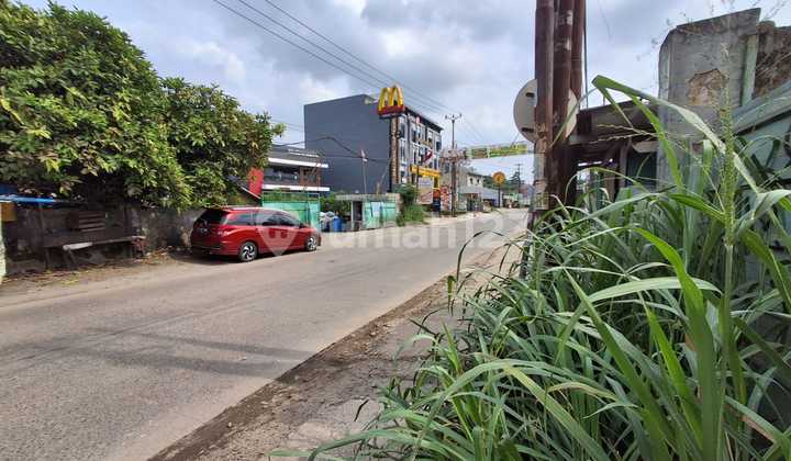 Tanah Kavling Komersil di Jalan Raya Lapan Cisauk Lokasi Seberang Mcd Cisauk Tangerang Banten